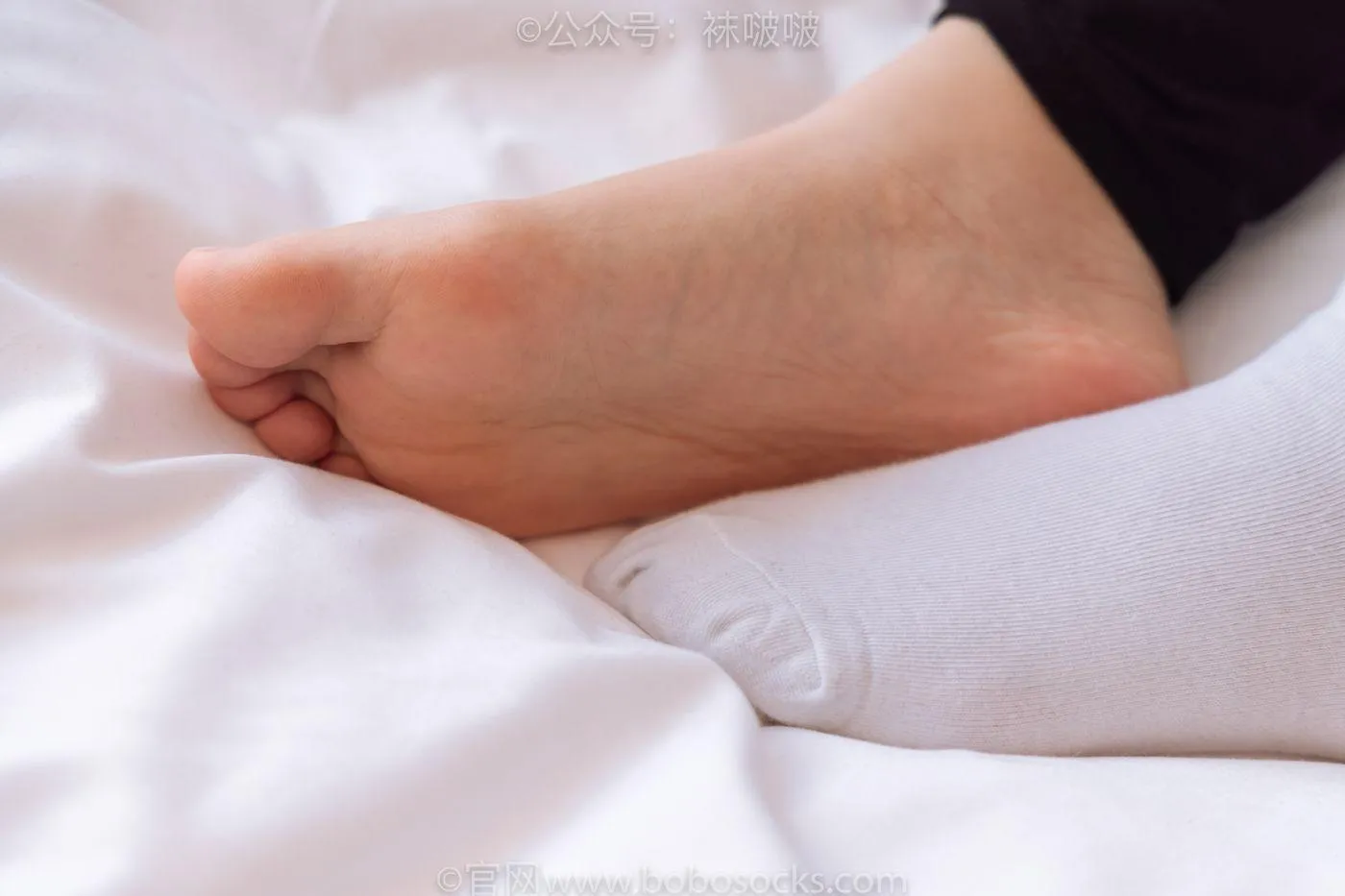 [BoBoSocks袜啵啵]NO.059 砂糖-AJ板鞋、白棉袜、裸足 [142P]插图7